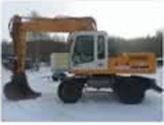 Экскаватор колесный Liebherr A904